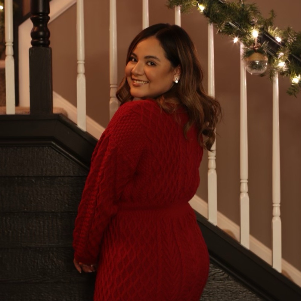 Knit Sweater Dress